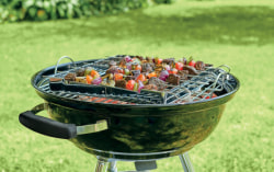 Grille De Barbecue Ronde En Fonte De Rechange Pour Barbecue Au Charbon