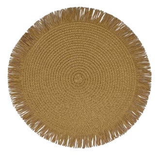 Ecloz - Set de table à franges marron - ECLOZ