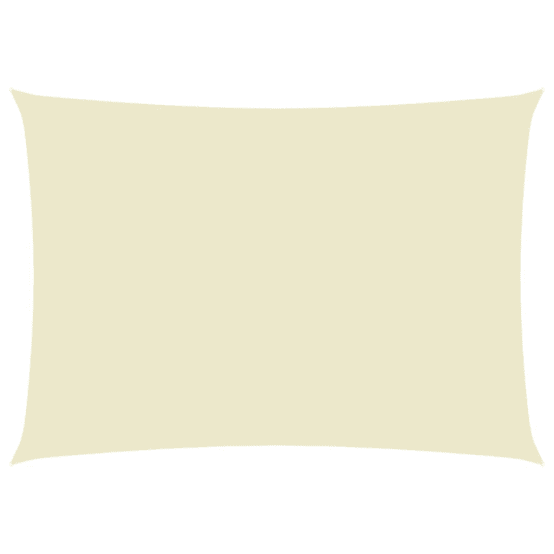 Voile toile d'ombrage parasol tissu oxford rectangulaire 2,5 x 5 m