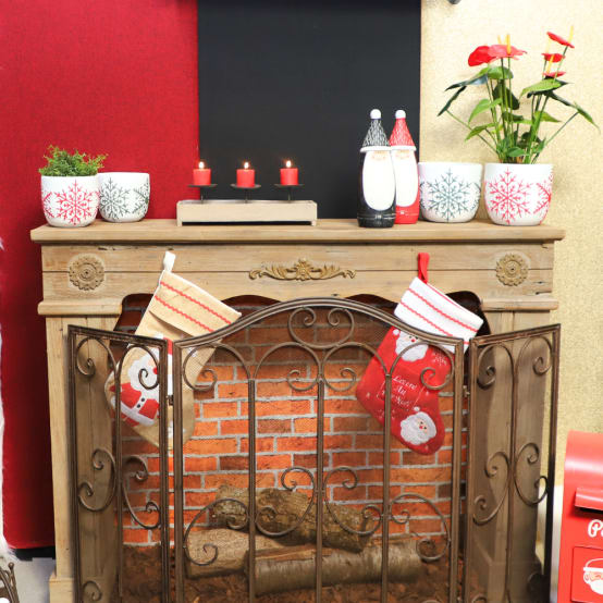 Bougie LED Rustique 12,5 Cm - Crème - COUNTRYFIELD