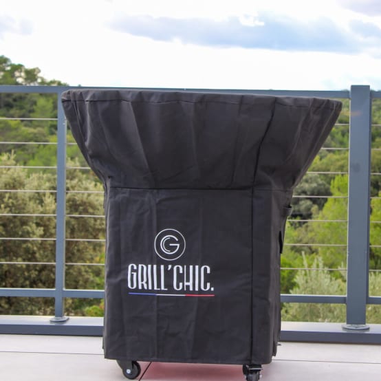 Pack Brasero Découverte - AUVERGNAT Simple Cuve Corten 62x62x76 Cm Un Brasero Carre Et Traditionnel Pour Cuisiner Au Feu De Bois Avec Authenticite