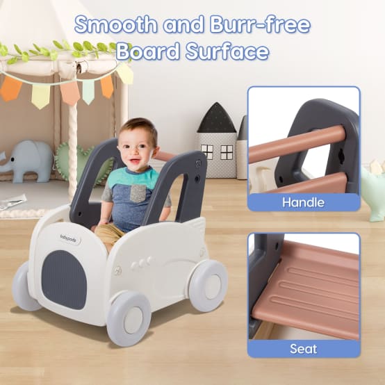 Leogreen Trotteur Bébé en Multifonctionnel Trotteur Evolutif