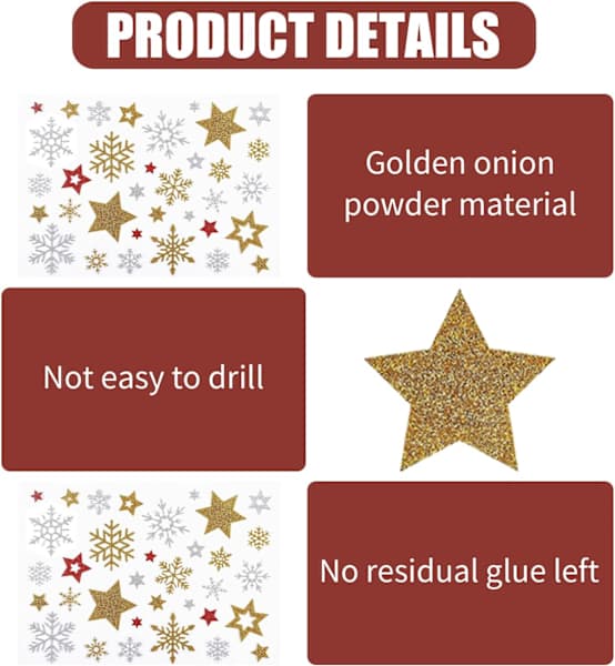 Autocollants Pailletés « Étoiles » | Loisirs Créatifs VBS Service Hobby