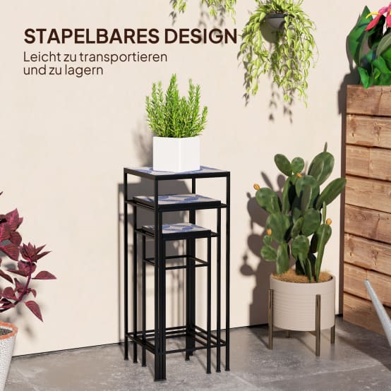 Porte Plante Interieur 5 Niveaux Support Plantes Pour Intérieur