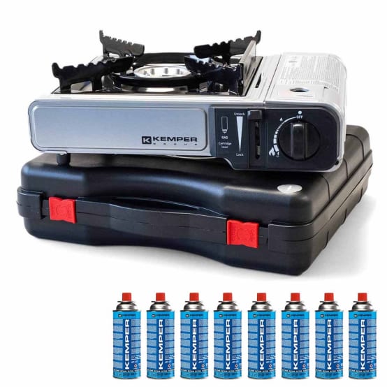 Cartouche Gaz Lot De 8 Cartouches De Gaz Butane 227g - Pour Barbecue Et Réchaud De Camping Gaz Butane Camping