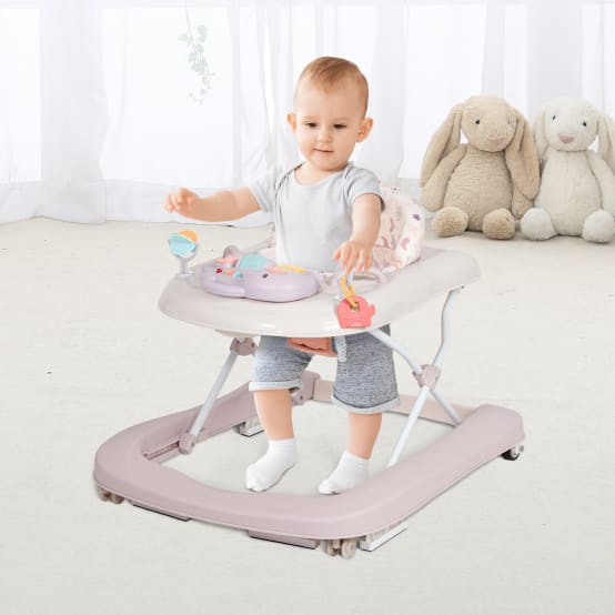 Leogreen Trotteur pour bébé en avec plateau d'activités