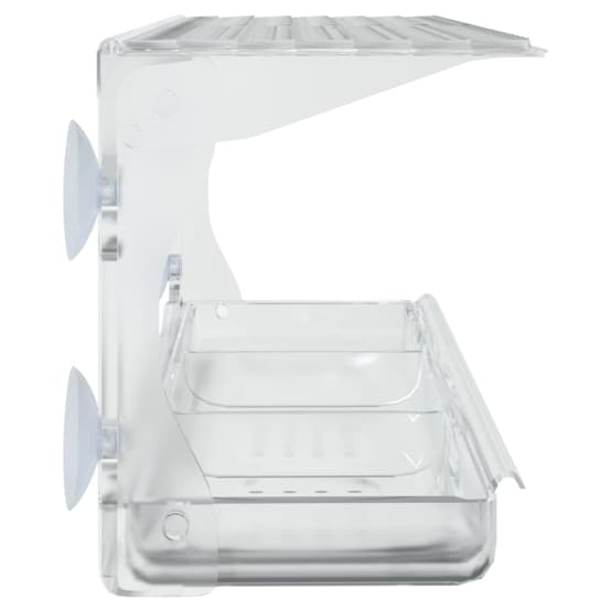 Mangeoire à Oiseaux De Fenêtre Pour L'extérieur Avec Ventouses Puissantes, Mangeoire Transparente Pour Oiseaux, Chats, Enfants Et Personnes âgées Pour Perchoir De Fenêtre (polyuréthane