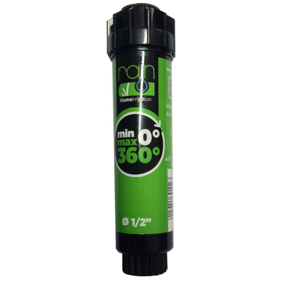 Arroseur Escamotable Rain Tuyère 0-360° Portée 1,7 à 2,5m - Jardin