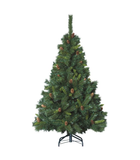 Sapin de Noël artificiel Vert avec Pommes de Pin H 240 cm Gamm vert