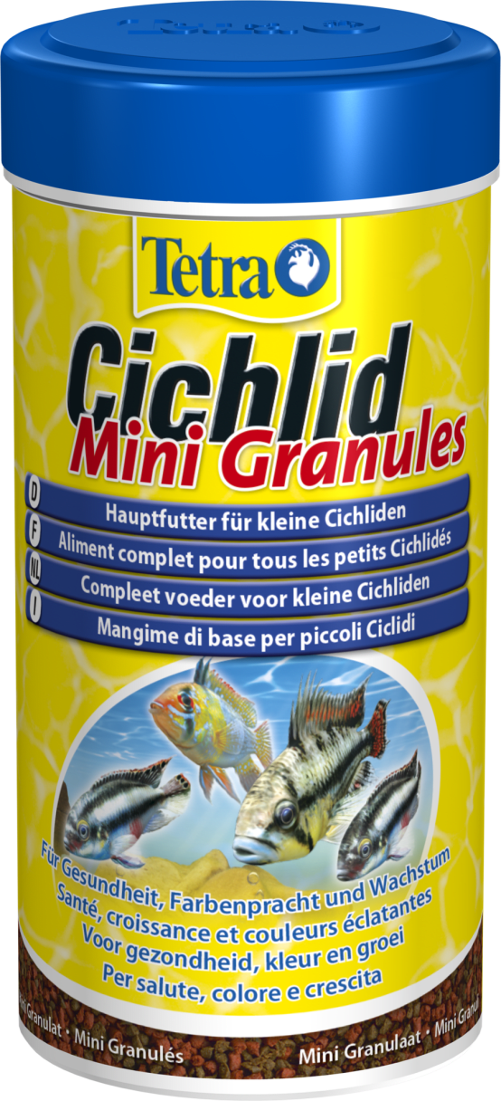 Tetra Cichlid Mini Granules 250 ml - Gamm vert