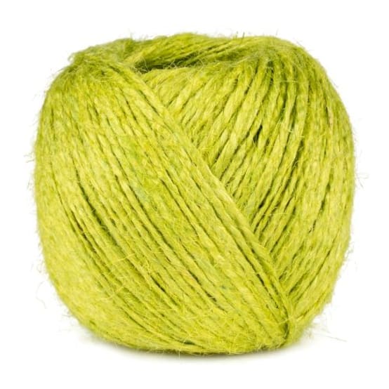 La Cordeline - Pelote en jute couleur menthe Ø2 mm ± 75 m - Gamm vert