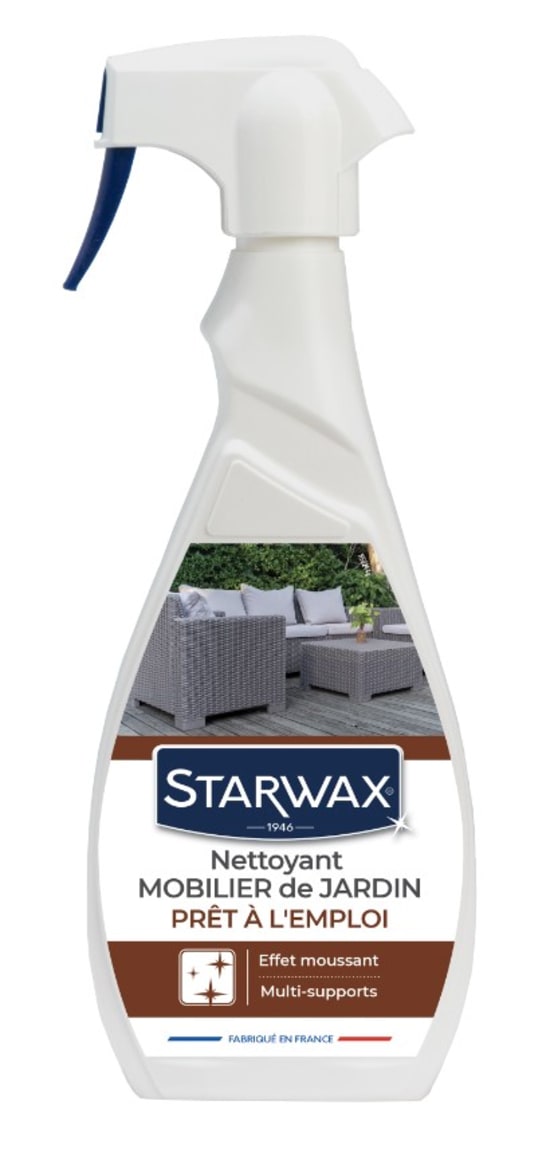 Starwax - Nettoyant mobilier de jardin 500ml - Gamm vert