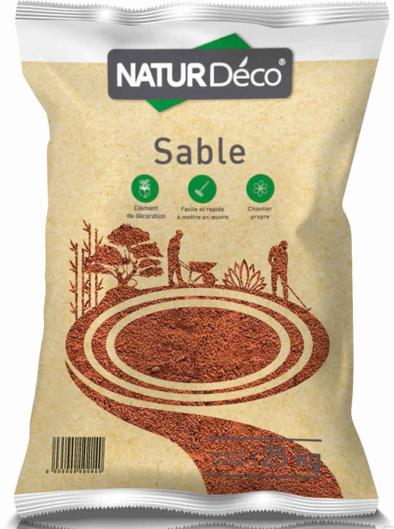 SABLE DE JARDINAGE 25 KG Gamm vert
