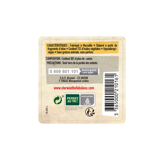 Starwax - Bicarbonate de soude alimentaire 1 kg - Gamm vert
