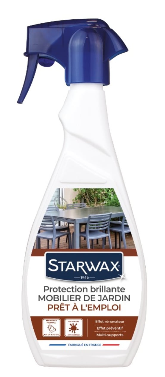 Starwax - Protection brillante mobilier de jardin 500 ml