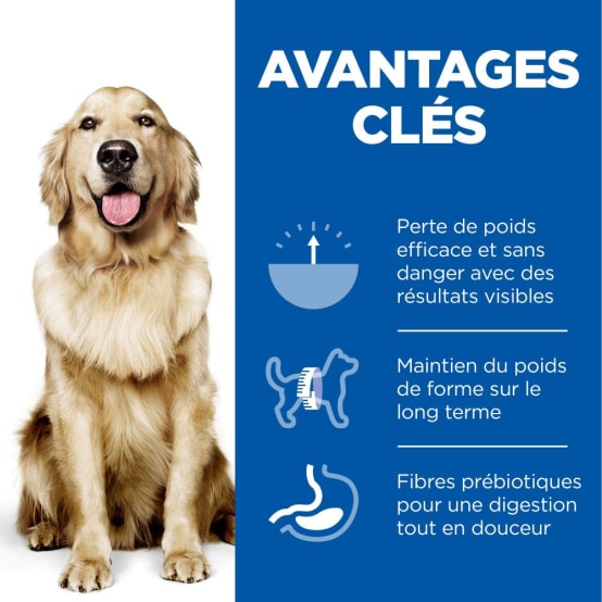 Croquettes pour Chien Adulte Perfect Weight Large Breed Poulet 12kg Science Plan Hill's Gamm