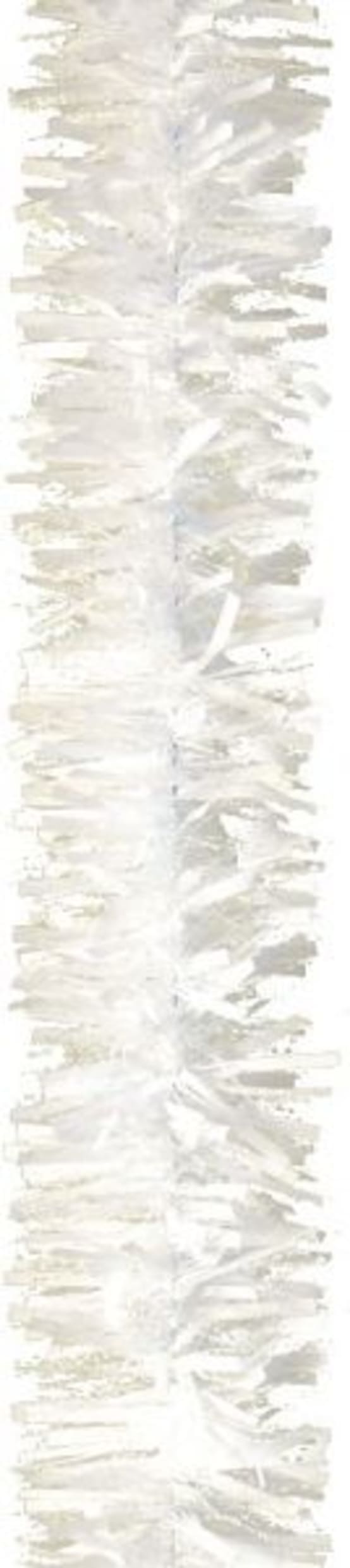 Guirlande scintillante blanche ornée de flocons L200 cm