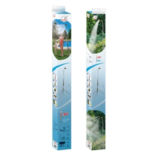 Douche brumisateur jardin trépied aluminium H 2,4 m JARDIBRIC Gamm vert