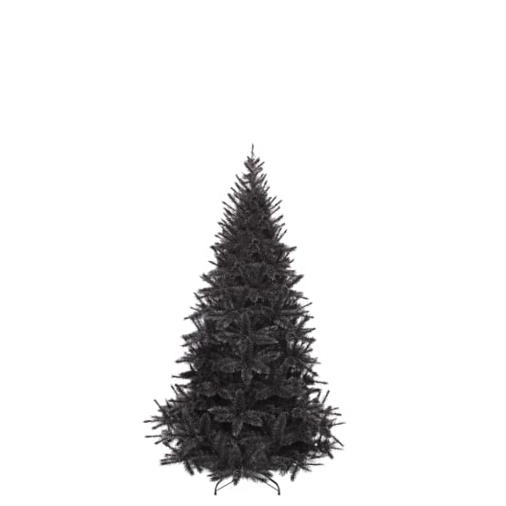 Sapin de noël Bristlecone noir avec 438 branches - Ø99 x H155 cm - Gamm vert