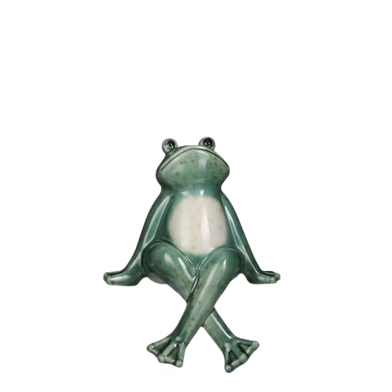 Grenouille En Peluche Réaliste - 25cm - Doudou Câlin Vert