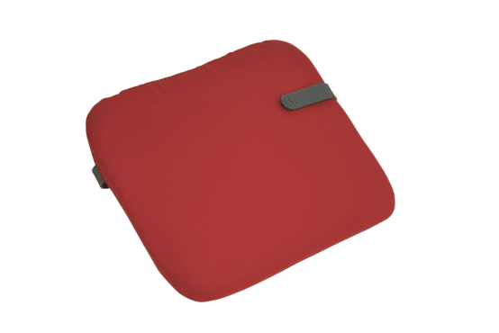 Galette de chaise Color Mix tissu vert / 41 x 38 cm - Fermob
