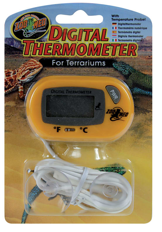 Thermomètre digital pour terrarium 