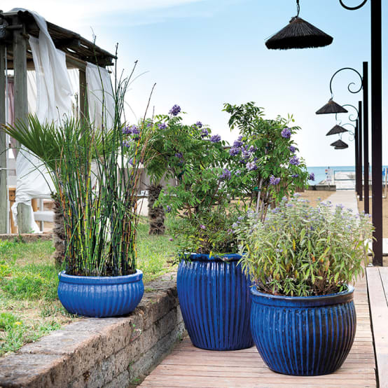 Deroma Vase Haut Acapulco Ø.48 x H.51 cm Gamm vert