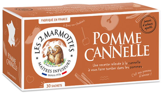 Les 2 Marmottes - Infusion Camomille 30 sachets - Gamm vert