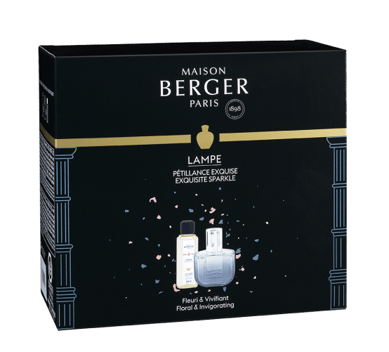 Maison Berger - Coffret lampe Olympe grise + recharge 250 ml