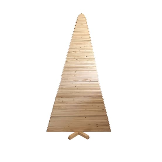 Sapin de Noël en bois 160 cm - Image 5
