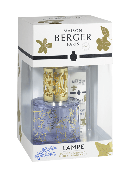 Maison Berger - Coffret Lampe Lolita pure parme + 1 recharge