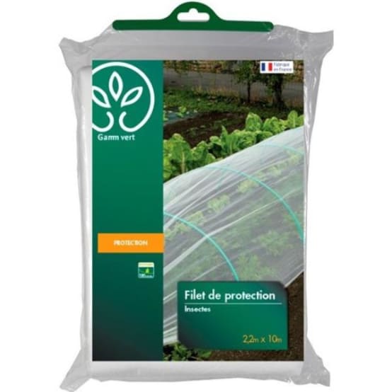 Jardin Filet Anti Insecte Potager: 2 x 5 m Maille Fine Protection pour  Poireaux Arbre Fruitier Jardinage Voile de Plantes Blanche