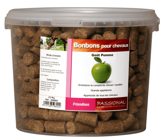 Bonbon chevaux pommes 2,3kg - Lacmé