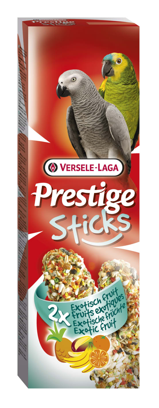 Versele Laga - Prestige Sticks Perroquet Fruits Exotiques x2 140g - Gamm  vert