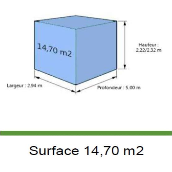 Serre polycarbonate 12,70m² - plaques traitées anti-UV