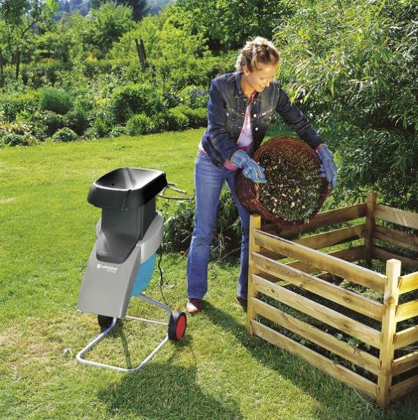 Garantia Compost Bin Thermo- Wood 600L avec grille au sol