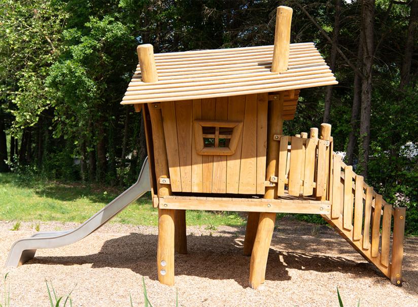 Maison en bois pour enfants - Maison de jeux pour l'extérieur